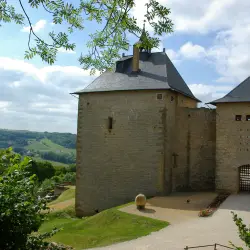 Burg Malbrouck in Manderen, in Lothringen